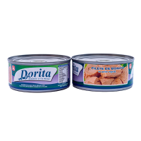 Canned Bonito in Vegetable Oil, Can 1/2libra–170gr-Dorita