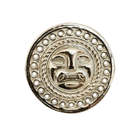 Piece worked in the artisan workshop For Paola Arguello | Emptying technique | Treasure Lord of  Sipan Replica| Handmade | Peruvian Goldsmithing |