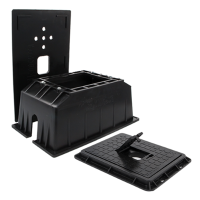 CP 100 –MT 801 Thermoplastic Base, Box, Frame and Lid ½ ”- ¾” Drinking Water Meter Holder