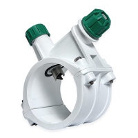 Two-Body Load Take-Off Clamp with Perforator / Shutter. Atc 100